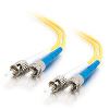C2G 11245 fiber optic cable 393.7" (10 m) ST/BFOC Yellow1