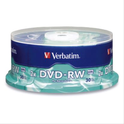 Verbatim DVD-RW 4.7GB 2X Branded 30pk Spindle 30 pc(s)1
