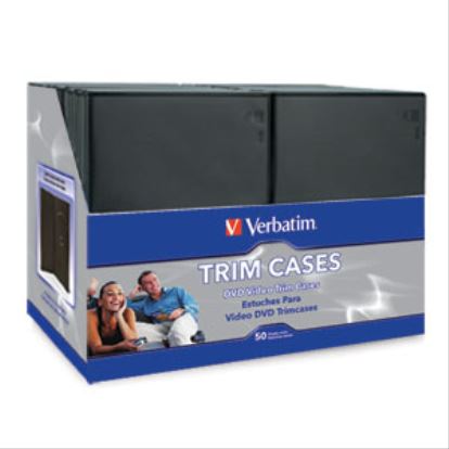 Verbatim DVD Video Trimcases - Black 50pk1