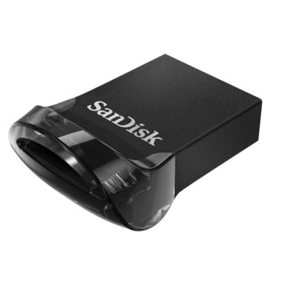 SanDisk Ultra Fit USB flash drive 128 GB USB Type-A 3.2 Gen 1 (3.1 Gen 1) Black1