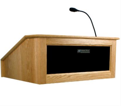 AmpliVox SW3025 Oak Public Address (PA) system Multimedia stand1