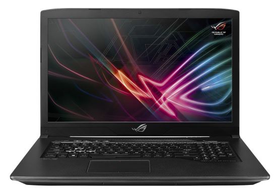 ASUS ROG Strix GL703GE-ES73 i7-8750H Notebook 17.3" Full HD Intel® Core™ i7 16 GB DDR4-SDRAM 1128 GB Hybrid-HDD+SSD NVIDIA® GeForce® GTX 1050 Ti Wi-Fi 5 (802.11ac) Windows 10 Black1