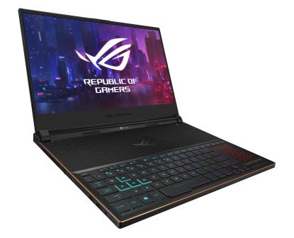 ASUS ROG Zephyrus S GX531GX-XS74 i7-8750H Notebook 15.6" Full HD Intel® Core™ i7 16 GB DDR4-SDRAM 512 GB SSD NVIDIA® GeForce RTX™ 2080 Max-Q Wi-Fi 5 (802.11ac) Windows 10 Pro Black1