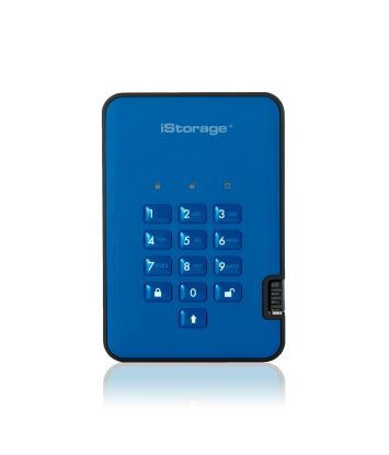 iStorage diskAshur 2 128 GB Blue1