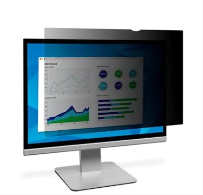 Frameless Blackout Privacy Filter for 24" Widescreen Monitor, 16:10 Aspect Ratio1