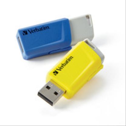 Verbatim Store ‘n’ Click USB flash drive 16 GB USB Type-A Blue, Yellow1