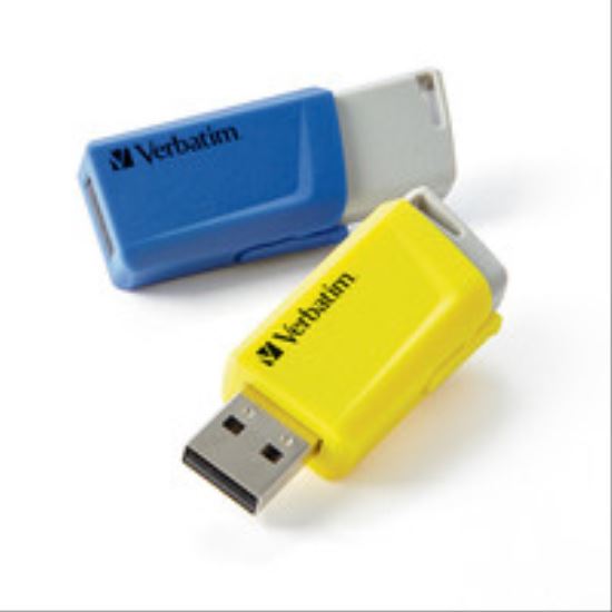 Verbatim Store ‘n’ Click USB flash drive 16 GB USB Type-A Blue, Yellow1