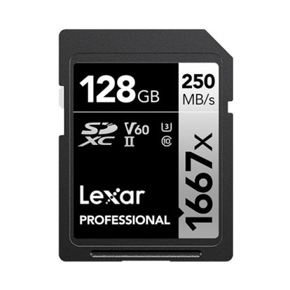 Lexar 1667x 128 GB SDXC UHS-II Class 101