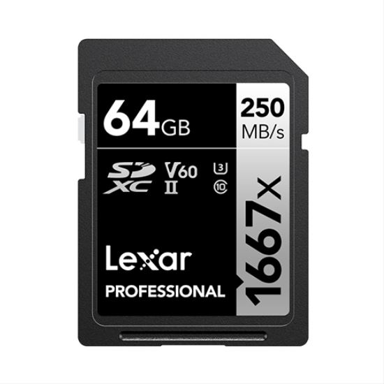 Lexar 1667x 64 GB SDXC UHS-II Class 101