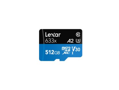 Lexar 633x microSDHC/microSDXC UHS-I 512 GB Class 101