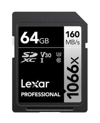 Lexar Professional 1066x 64 GB SDXC UHS-I Class 101