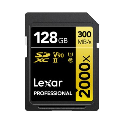 Lexar 2000x 128 GB SDXC UHS-II Class 101