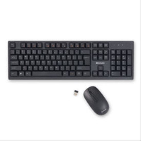 Verbatim 70724 keyboard Mouse included RF Wireless Black1