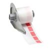 Brady M71-30-427-RD printer label Red, Transparent Self-adhesive printer label1