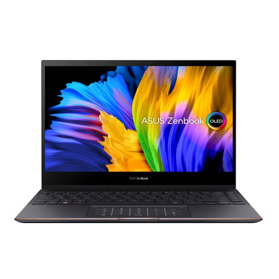 ASUS ZenBook Flip S13 OLED UX371EA-XH76T i7-1165G7 Hybrid (2-in-1) 13.3" Touchscreen 4K Ultra HD Intel® Core™ i7 16 GB LPDDR4x-SDRAM 1000 GB SSD Wi-Fi 6 (802.11ax) Windows 11 Pro Black1