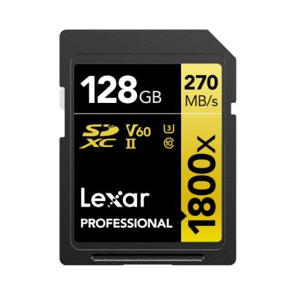 Lexar 1800x 128 GB SDXC UHS-II Class 101