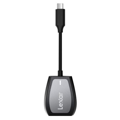 Lexar LRW470U-RNHNU card reader USB 3.2 Gen 1 (3.1 Gen 1) Type-C Black, Silver1