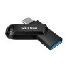 SanDisk Ultra Dual Drive Go USB flash drive 128 GB USB Type-A / USB Type-C 3.2 Gen 1 (3.1 Gen 1) Black3