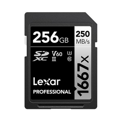 Lexar 1667x 256 GB SDXC UHS-II Class 101