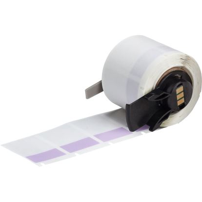 Brady PTL-31-427-PL printer label Purple, Transparent Self-adhesive printer label1