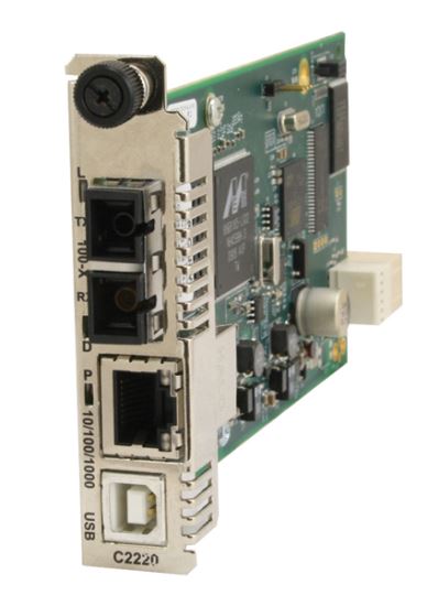 Transition Networks C2220-1014 network media converter Internal 100 Mbit/s 1310 nm Single-mode1