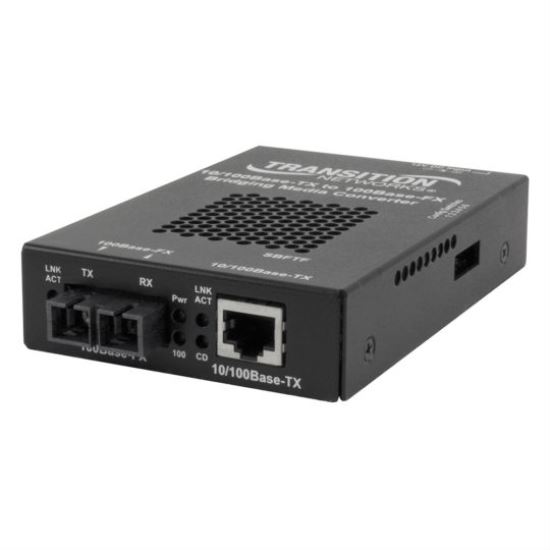 Transition Networks SBFTF1039-105 network media converter 100 Mbit/s 1300 nm Multi-mode Black1