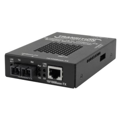 Transition Networks SBFTF1040-105 network media converter 100 Mbit/s Black1