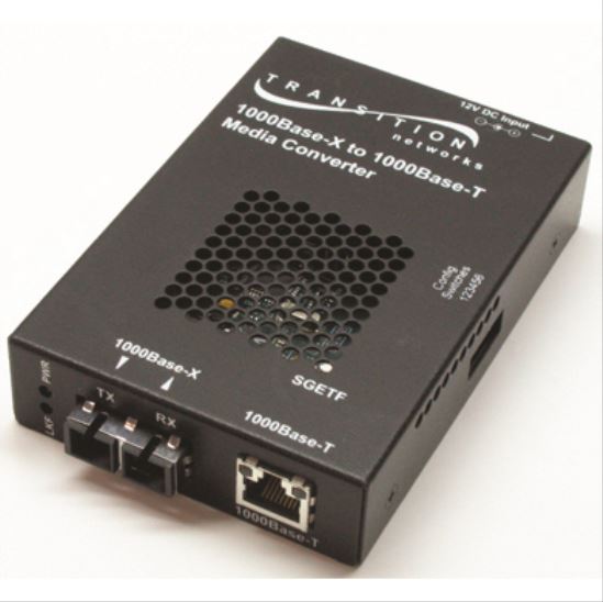 Transition Networks SGETF1013-110 network media converter 1000 Mbit/s 850 nm Multi-mode Black1