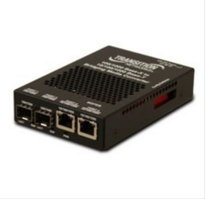 Transition Networks SGFEB1040-330 network media converter 1000 Mbit/s Black1