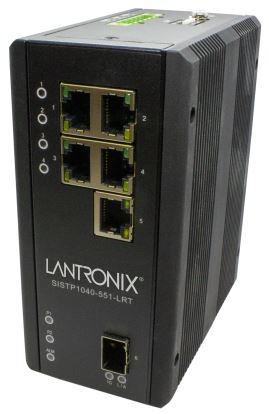 Transition Networks SISTP1040-551-LRT network switch Unmanaged L2 Gigabit Ethernet (10/100/1000) Power over Ethernet (PoE) Black1