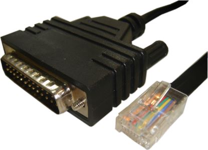 Cisco CAB-CONAUX serial cable Black 157.5" (4 m) DB25 RJ-451