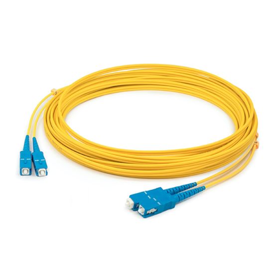 AddOn Networks ADD-SC-SC-4M9SMFP fiber optic cable 157.5" (4 m) OFNP OS2 Yellow1