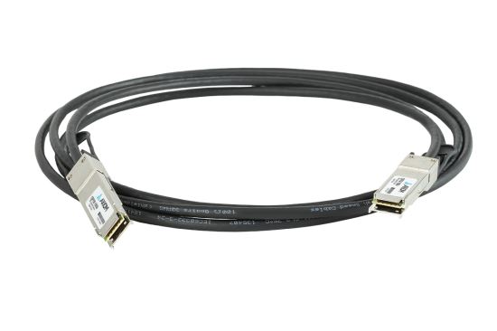 Axiom Q28P-100G-C3M-AX fiber optic cable 118.1" (3 m) QSFP28 DAC Black, Silver1