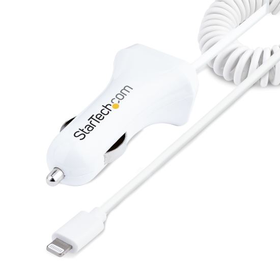 StarTech.com USBLT2PCARW2 mobile device charger White Auto1