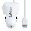 StarTech.com USBLT2PCARW2 mobile device charger White Auto3