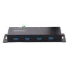 StarTech.com 5G4AINDNP-USB-A-HUB interface hub USB 3.2 Gen 1 (3.1 Gen 1) Type-B 5000 Mbit/s Black3