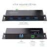 StarTech.com 5G4AINDNP-USB-A-HUB interface hub USB 3.2 Gen 1 (3.1 Gen 1) Type-B 5000 Mbit/s Black9