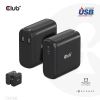 CLUB3D Travel Charger 100 Watt GAN technology, USB-IF TID certified, Single port USB Type-C, Power Delivery(PD) 3.0 Support3