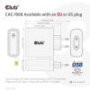 CLUB3D Travel Charger 100 Watt GAN technology, USB-IF TID certified, Single port USB Type-C, Power Delivery(PD) 3.0 Support6