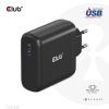 CLUB3D Travel Charger 100 Watt GAN technology, USB-IF TID certified, Single port USB Type-C, Power Delivery(PD) 3.0 Support9