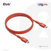 CLUB3D USB2 Type-C Bi-Directional USB-IF Certified Cable Data 480Mb, PD 240W(48V/5A) EPR M/M 4m / 13.13ft9