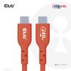 CLUB3D USB2 Type-C Bi-Directional USB-IF Certified Cable Data 480Mb, PD 240W(48V/5A) EPR M/M 4m / 13.13ft10