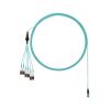 Panduit FZTRP8NUJSNF100 fiber optic cable 1200.8" (30.5 m) PanMPO OFNP OM4 Aqua color1