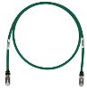 Panduit Cat6A S/FTP RJ45 networking cable Green 118.1" (3 m) S/FTP (S-STP)1