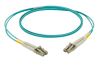 Panduit NKFPZ22RLLSM001 fiber optic cable 39.4" (1 m) LC OFNR OM4 Aqua color1