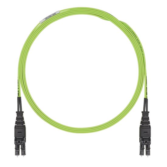 Panduit FW2ERQ1Q1NNF007 fiber optic cable 83.9" (2.13 m) LC OFNR OM5 Lime, Green1