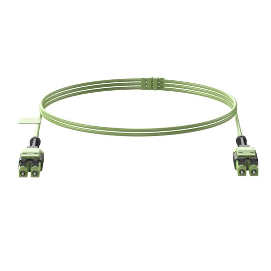 Panduit FW2RPU1U1ONM029 fiber optic cable 1141.7" (29 m) LC/UPC OFNP OM5 Lime, Green1