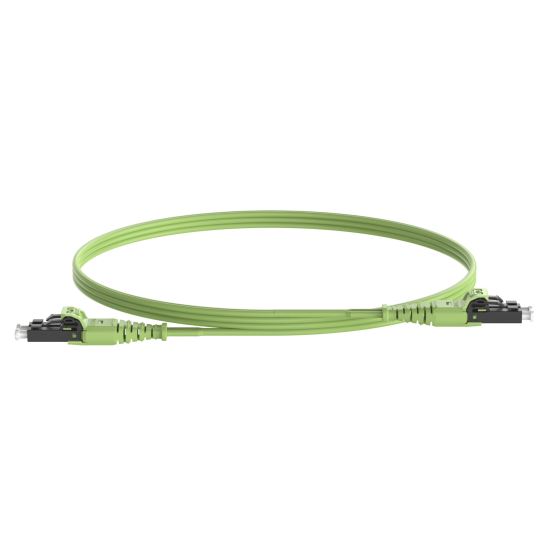 Panduit FW2ERQ1Q1SNM017 fiber optic cable 669.3" (17 m) LC OFNR OM5 Lime, Green1