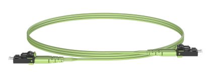 Panduit FW2ERLNLNSNM025 fiber optic cable 984.3" (25 m) LC OFNR OM5 Lime, Green1