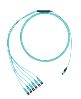 Panduit FZ8RL8NQSVNM4.5 fiber optic cable 177.2" (4.5 m) PanMPO LC OM4 Aqua color1